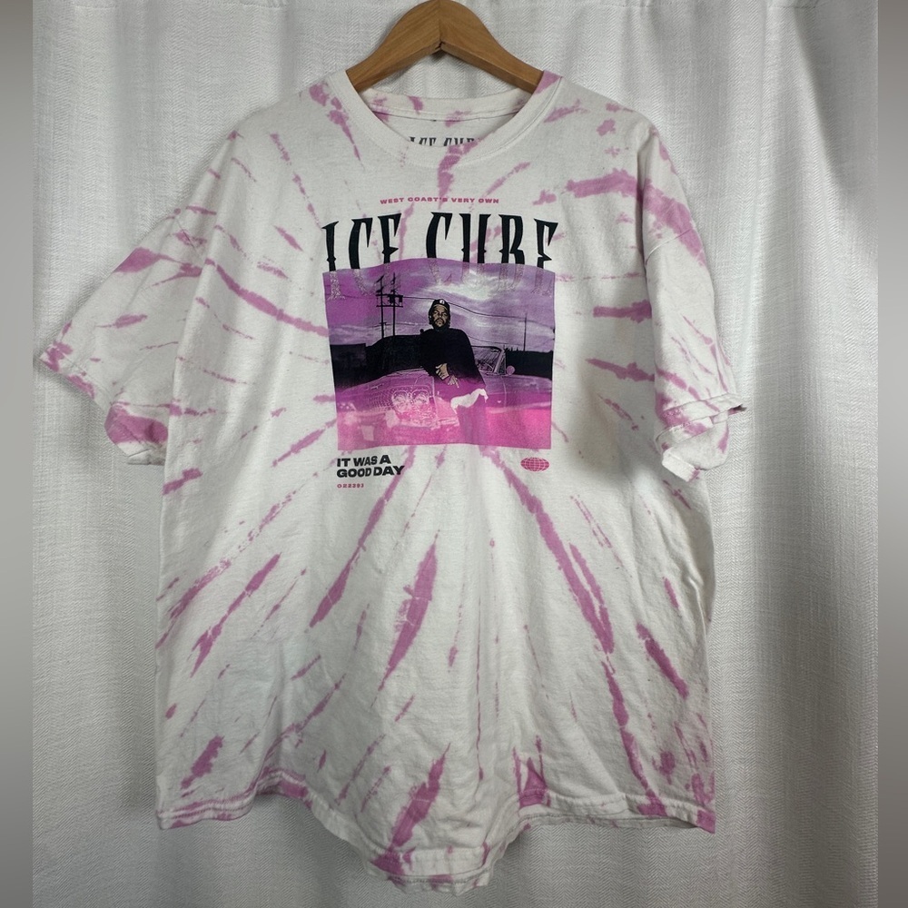 Ice Cube & The Notorious B.I.G. Graphic Tee Lot XL Y2K Rap Streetwear 2PC Shirt - Picture 3 of 7